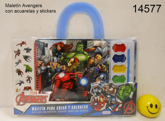 Imagen de aparte MALETIN DE ACUARELAS "AVENGERS" 12.24